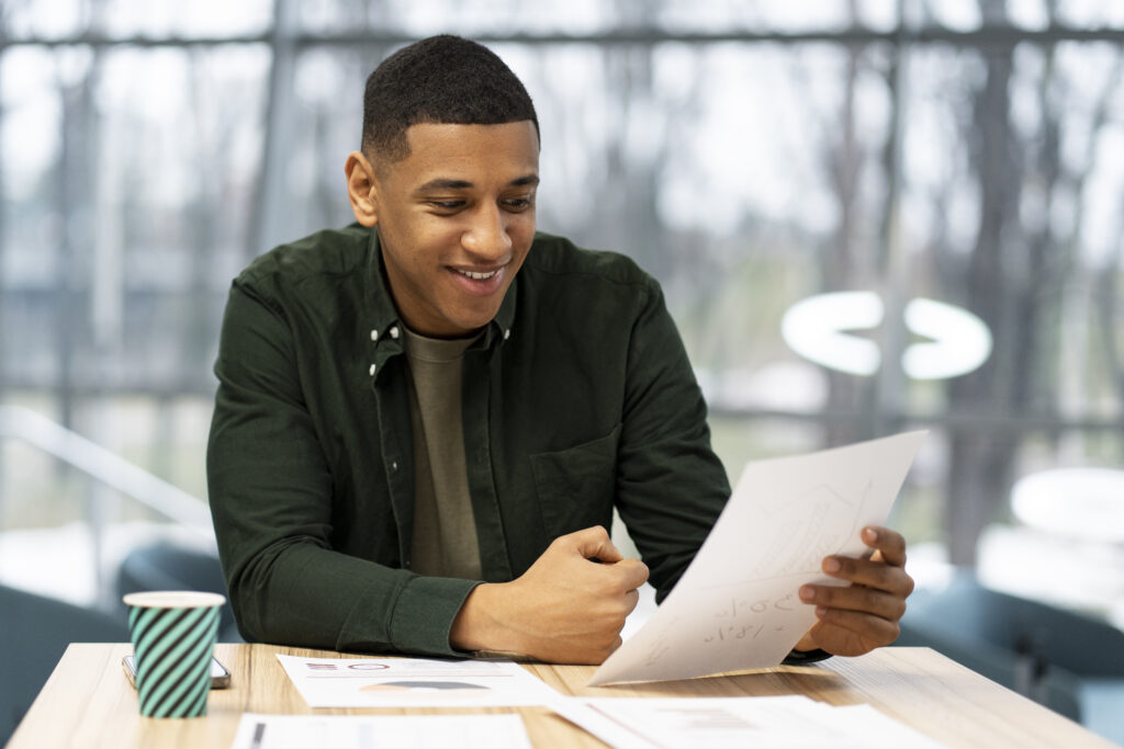 Young professional working through the OPT to H-1B transition process